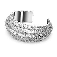 HYPERBOLA:CUFF L ROWS WHITE/RHS M