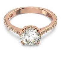 CONSTELLA:RING RND M WHITE/ROS 58