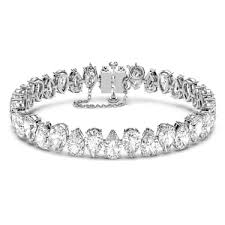 MILLENIA:BRACELET PEAR WHITE/RHS