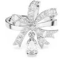 VOLTA:RING S BOW WHI/RHS 55