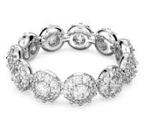 CONSTELLA:RING BAND WHITE/RHS 58
