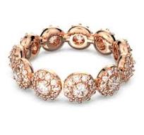 CONSTELLA:RING BAND WHITE/ROS 55