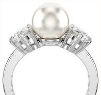 БИЖУТЕРИЯ/КОЛЬЦО/MATRIX:RING 8MM PEARL WHITE/RHS 55