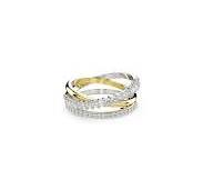 БИЖУТЕРИЯ/КОЛЬЦО/HYPERBOLA:RING 3 BAND WHITE/MIX 52