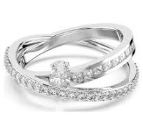 HYPRBL:RING 2 ROW WHITE/RHS 52