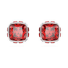 BIRTHSTONE:PE STUDS JUL RED/RHS