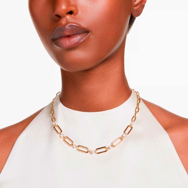 CONSTELLA:NECKLACE CHAIN WHITE/GOS