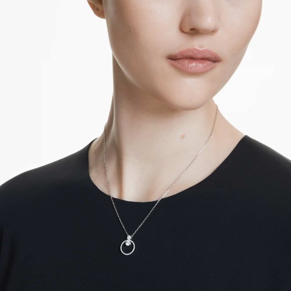 БИЖУТЕРИЯ/ОЖЕРЕЛЬЕ/CONSTELLA:PEND CZ WHITE/RHS