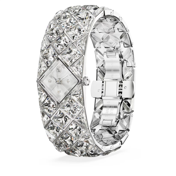 CURIOSA BANGLE WATCH:MB STS/WHT/STS