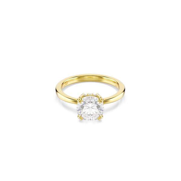 STILLA:RING RND WHITE/GOS 55