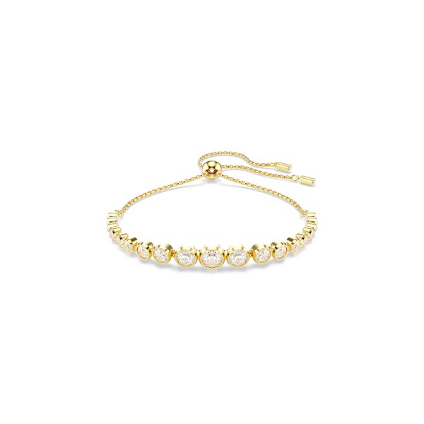 IMBER:BRACELET ROUND CRY/GOS M