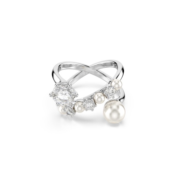 MATRIX:RING PEARL OPEN WHITE/RHS 55
