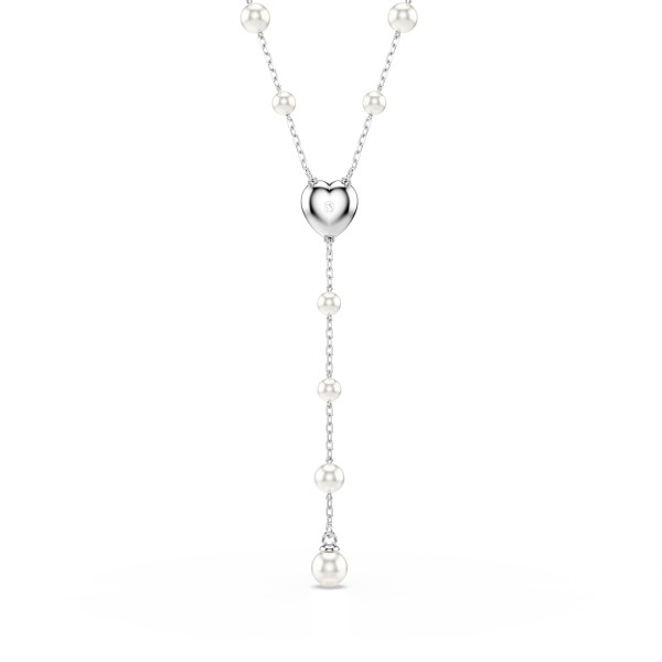 SS25 CAPSULE:NECKLACE PRL T CRY/RHS