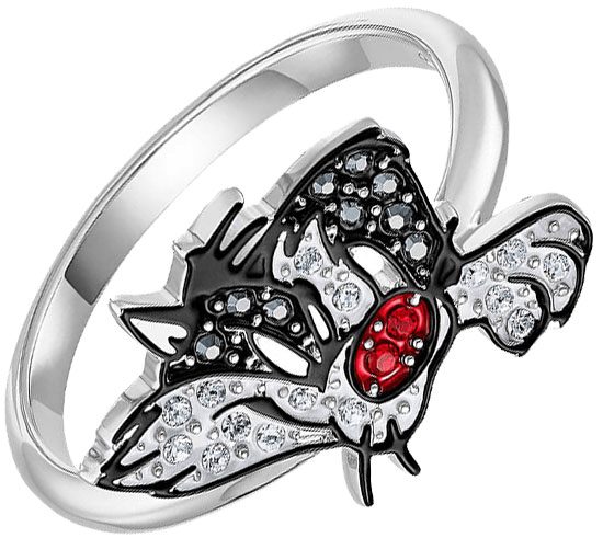 LOONEY TUNES:RING SILV DMUL/RHS 55